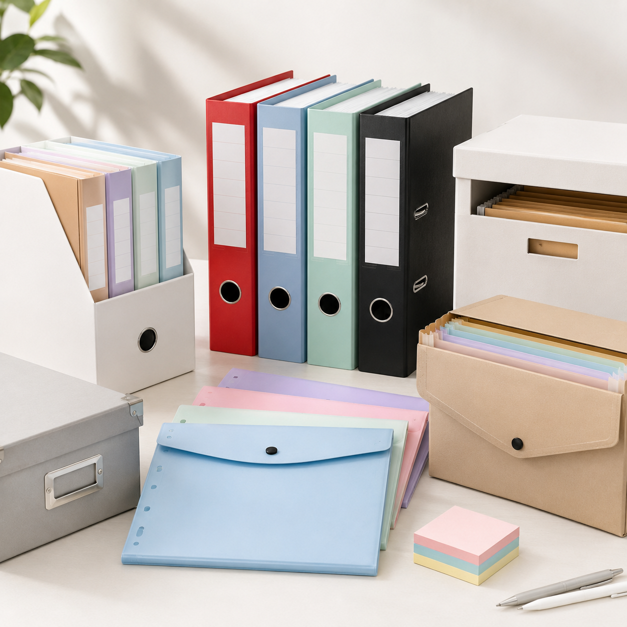 Filing and document organisation products