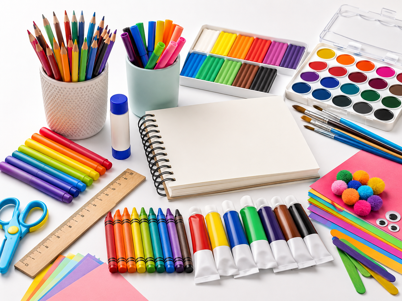 School and creative supplies