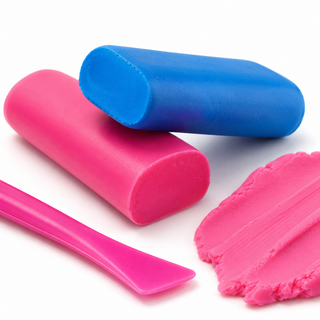 12-Colour Air-Dry Modelling Clay Set with Tool — 80 g