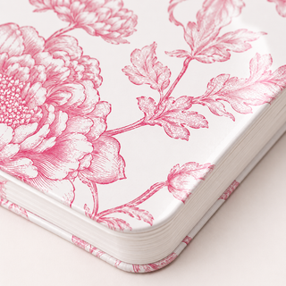 Floral Lined Notebook Set, 48 Sheets — Pack of 4