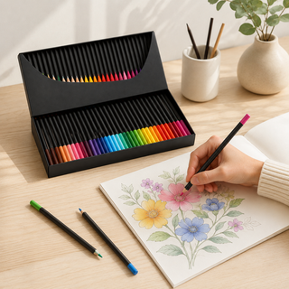 75-Colour Soft-Core Drawing Pencil Set