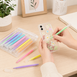 Neon Acrylic Paint Pens for Multiple Surfaces — Set of 8