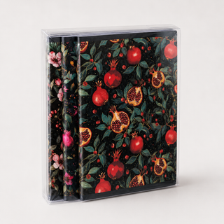 Pomegranate A4 Squared Notebook Set, 96 Sheets — Pack of 3