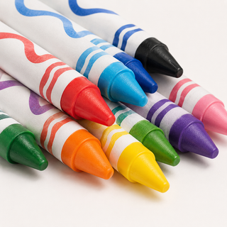 24-Colour Wax Crayon Set — Pack of 24