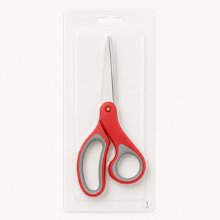 Ergonomic Stainless Steel Scissors — Single Pair