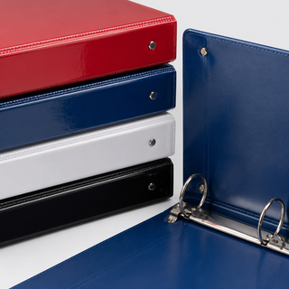 Assorted 1.5-Inch A4 Ring Binders — Wholesale Box of 4