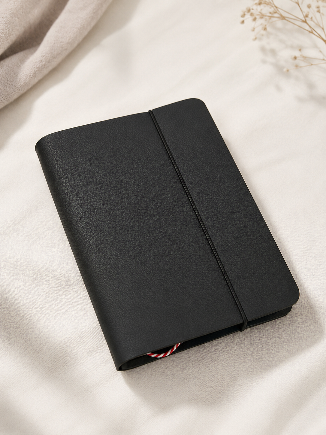 Refillable A5 Ring Planners with Elastic Closure — Pack of 4