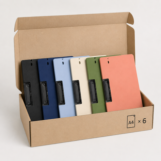 A4 Folding Clipboard Folders — Pack of 6
