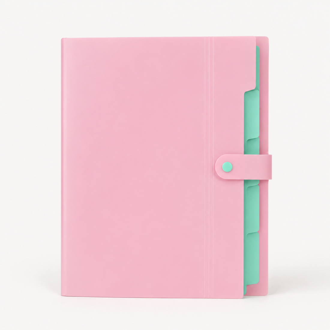 A4 5-Section Document Organiser Folders — Pack of 10