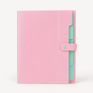 A4 5-Section Document Organiser Folders — Pack of 10