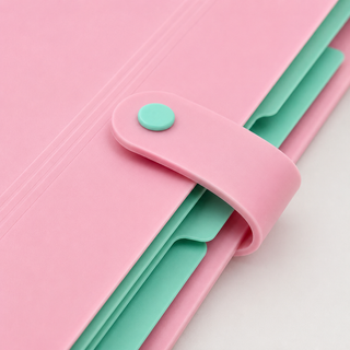 A4 5-Section Document Organiser Folders — Pack of 10