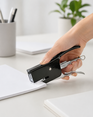 Heavy-Duty Metal Plier Staplers — Pack of 8