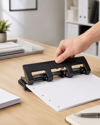 Adjustable 2–4 Hole Punches — Pack of 5