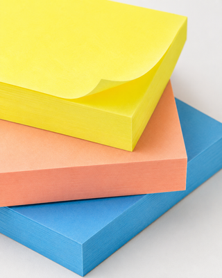 Neon Sticky Notes — Case of 10 Retail Packs