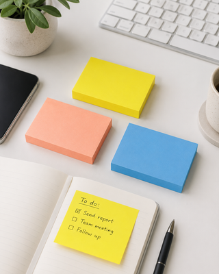 Neon Sticky Notes — Case of 10 Retail Packs