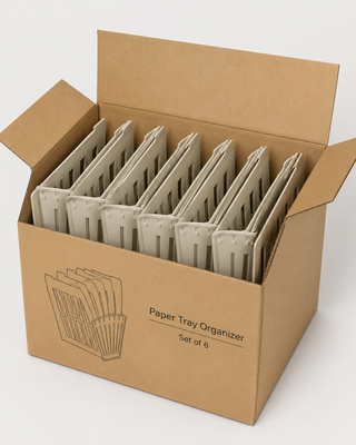 A4 Vertical Document Organisers — Pack of 6