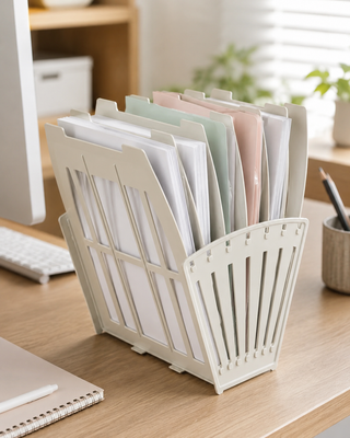 A4 Vertical Document Organisers — Pack of 6