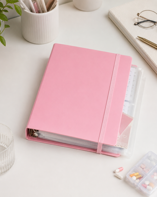 Pastel A4 3-Ring Binder Organisers — Pack of 6