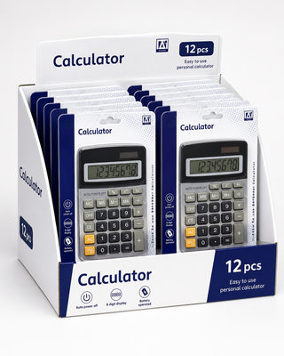 8-Digit Desktop Calculators — Minimum 12