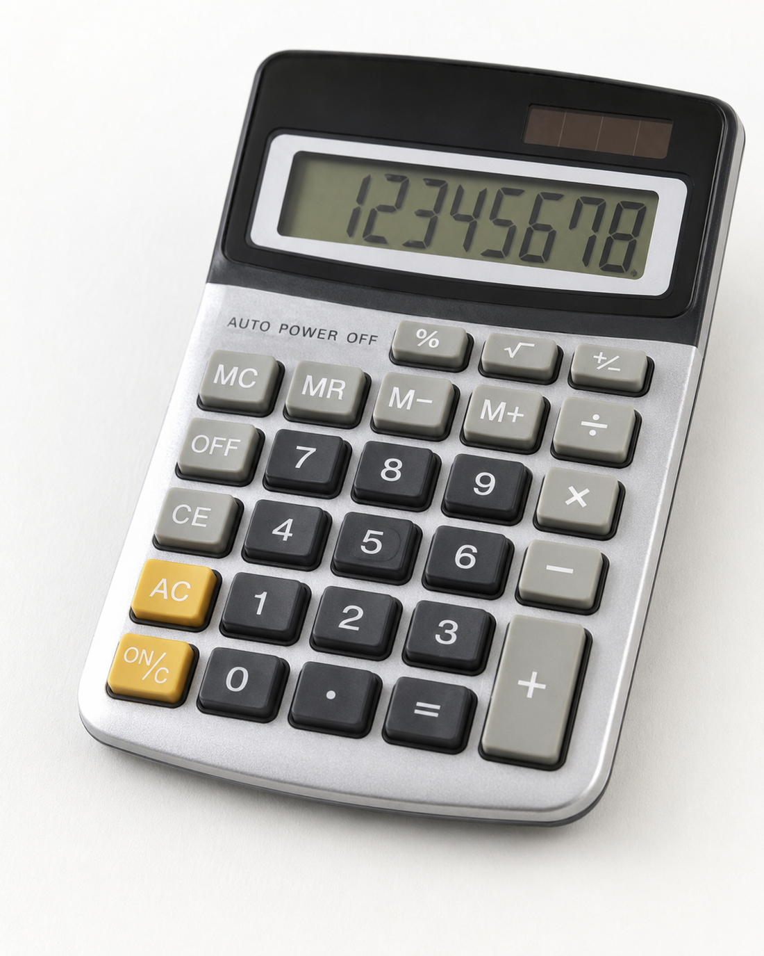 8-Digit Desktop Calculators — Minimum 12