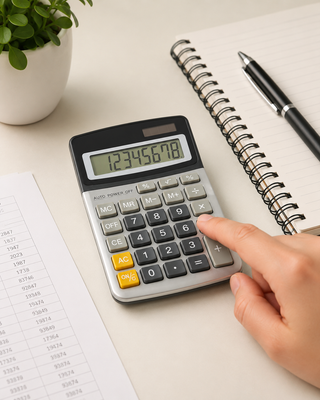 8-Digit Desktop Calculators — Minimum 12