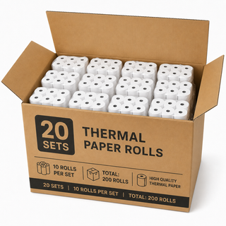 57 × 40 mm Thermal Receipt Paper Rolls — Pack of 10