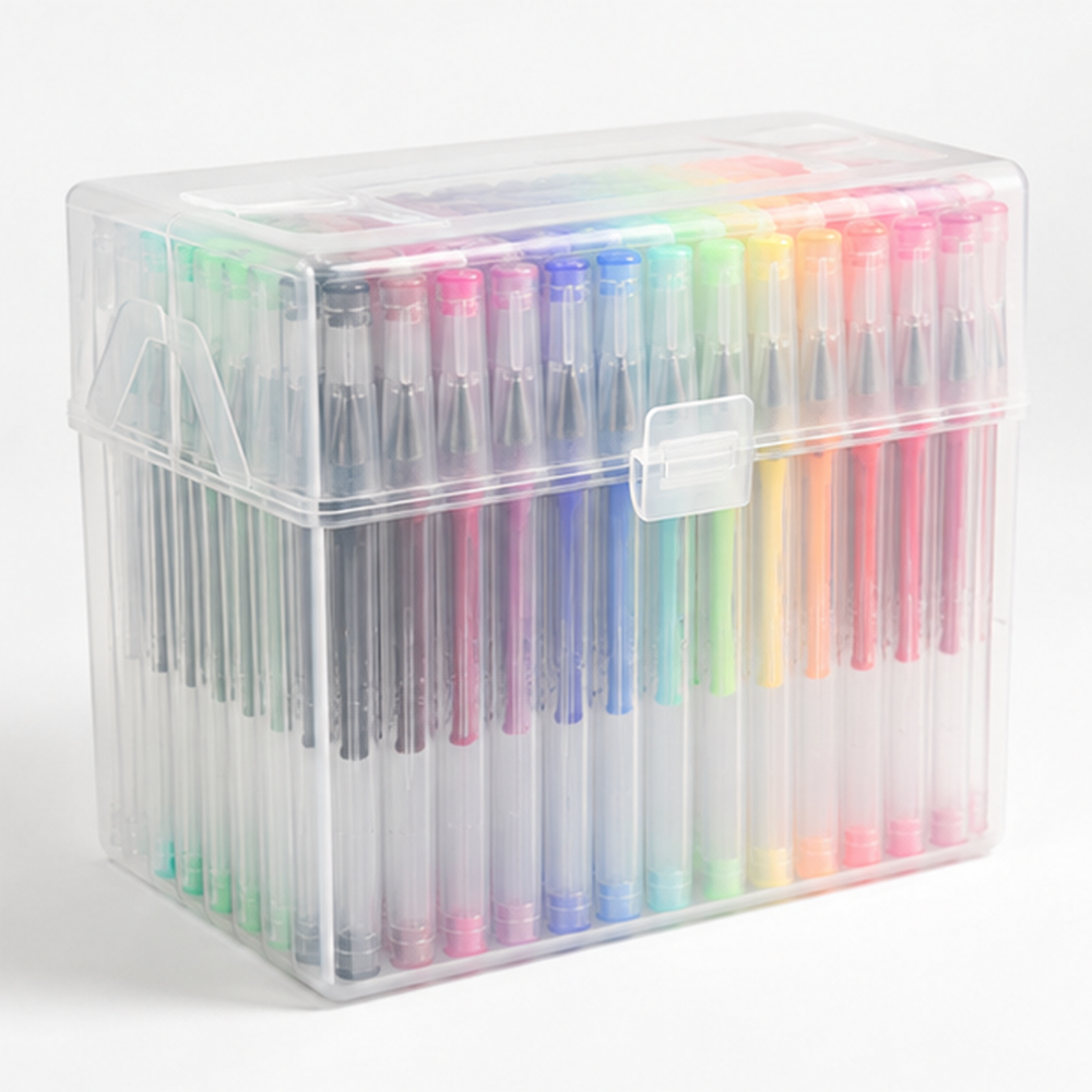 60-Colour Gel Pen Collection — Wholesale Set of 60