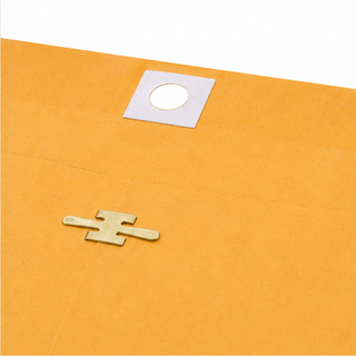 Yellow Clasp Mailing Envelopes, 7 × 10 in — Pack of 4